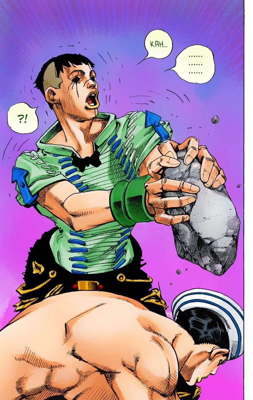 JoJo's Bizarre Adventure Part 8 - JoJolion (Official Colored) Chapter 1 page 36 - Chapter 1: Welcome to Morioh