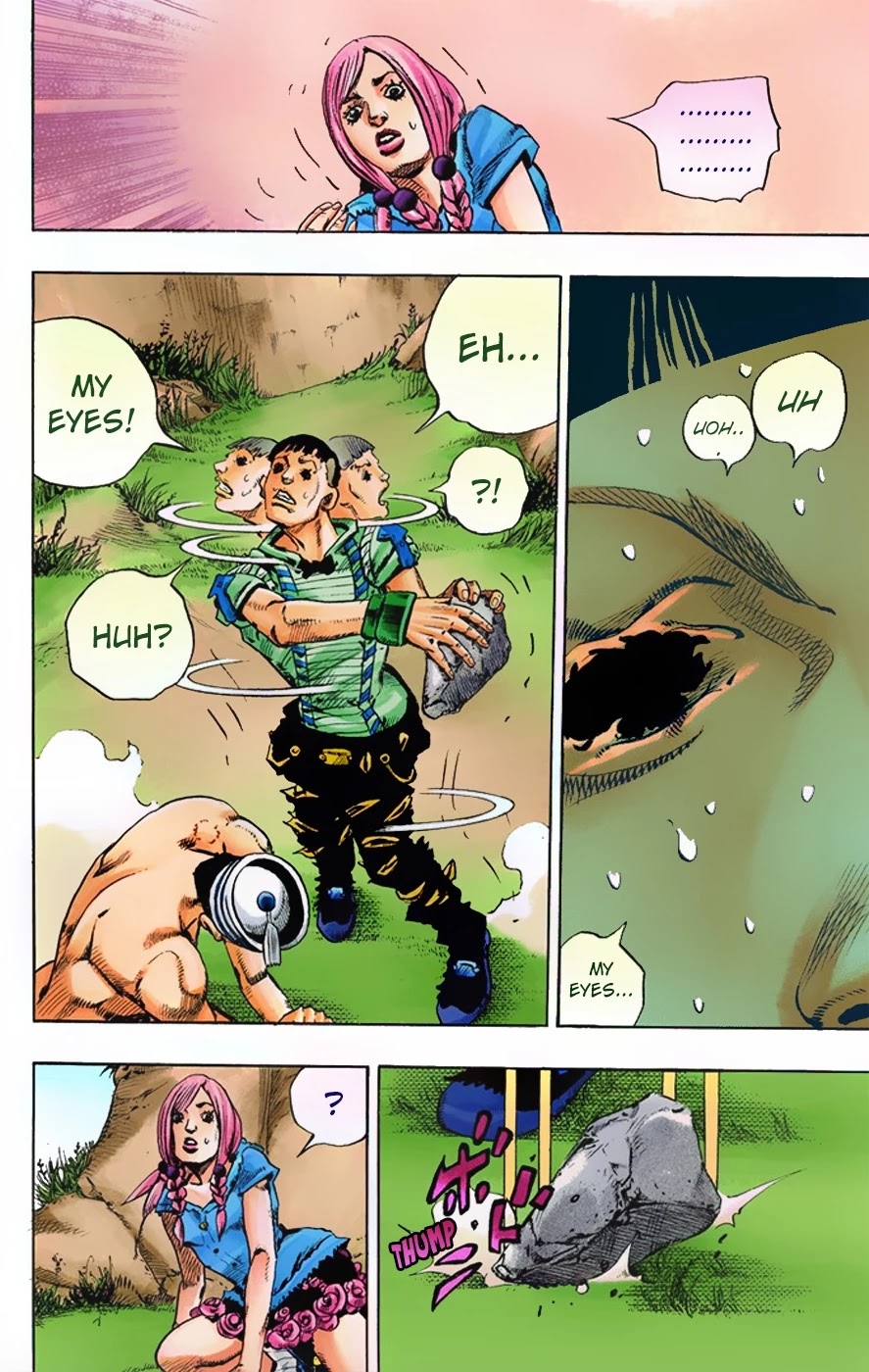 JoJo's Bizarre Adventure Part 8 - JoJolion (Official Colored) Chapter 1 page 37 - Chapter 1: Welcome to Morioh