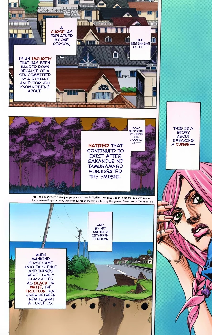JoJo's Bizarre Adventure Part 8 - JoJolion (Official Colored) Chapter 1 page 41 - Chapter 1: Welcome to Morioh