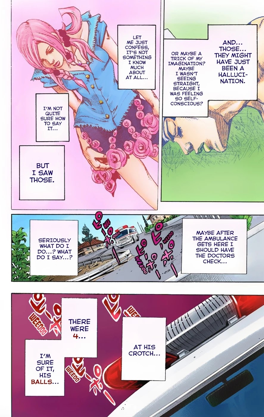 JoJo's Bizarre Adventure Part 8 - JoJolion (Official Colored) Chapter 1 page 43 - Chapter 1: Welcome to Morioh