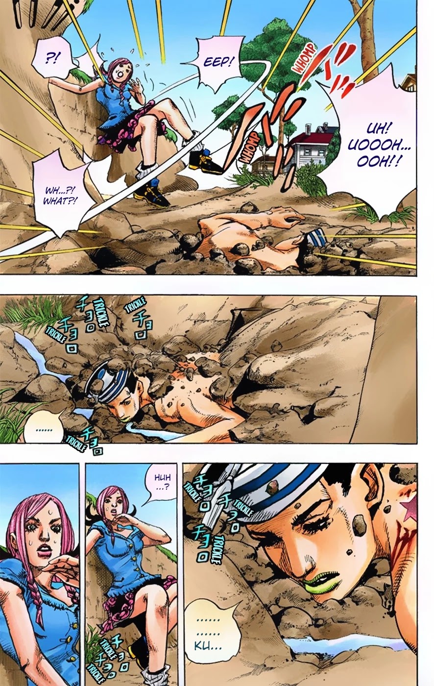 JoJo's Bizarre Adventure Part 8 - JoJolion (Official Colored) Chapter 1 page 9 - Chapter 1: Welcome to Morioh