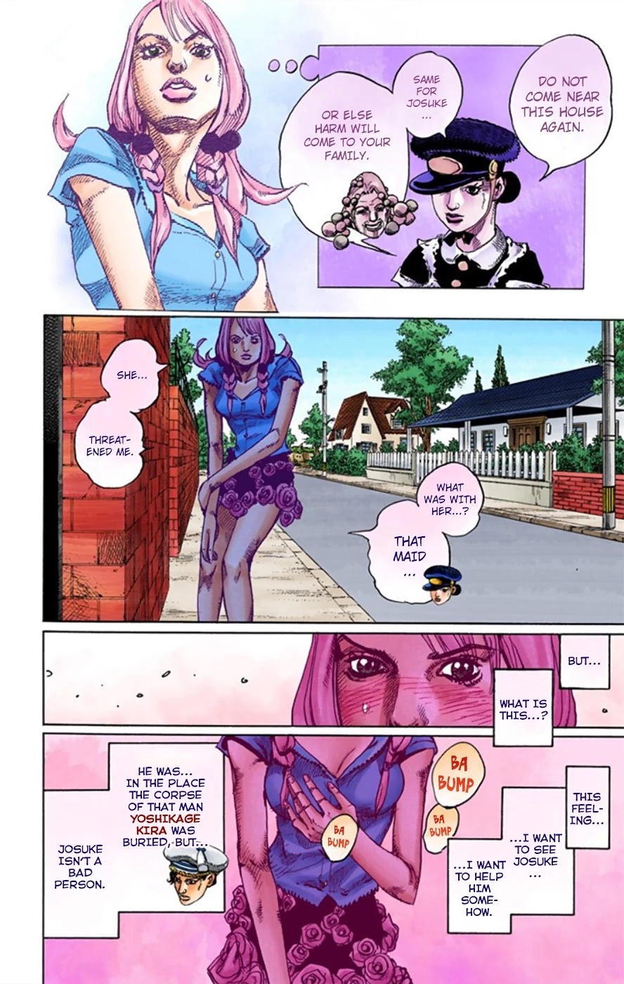 JoJo's Bizarre Adventure Part 8 - JoJolion (Official Colored) Chapter 10 page 10 - Chapter 10: California King Bed Part 3