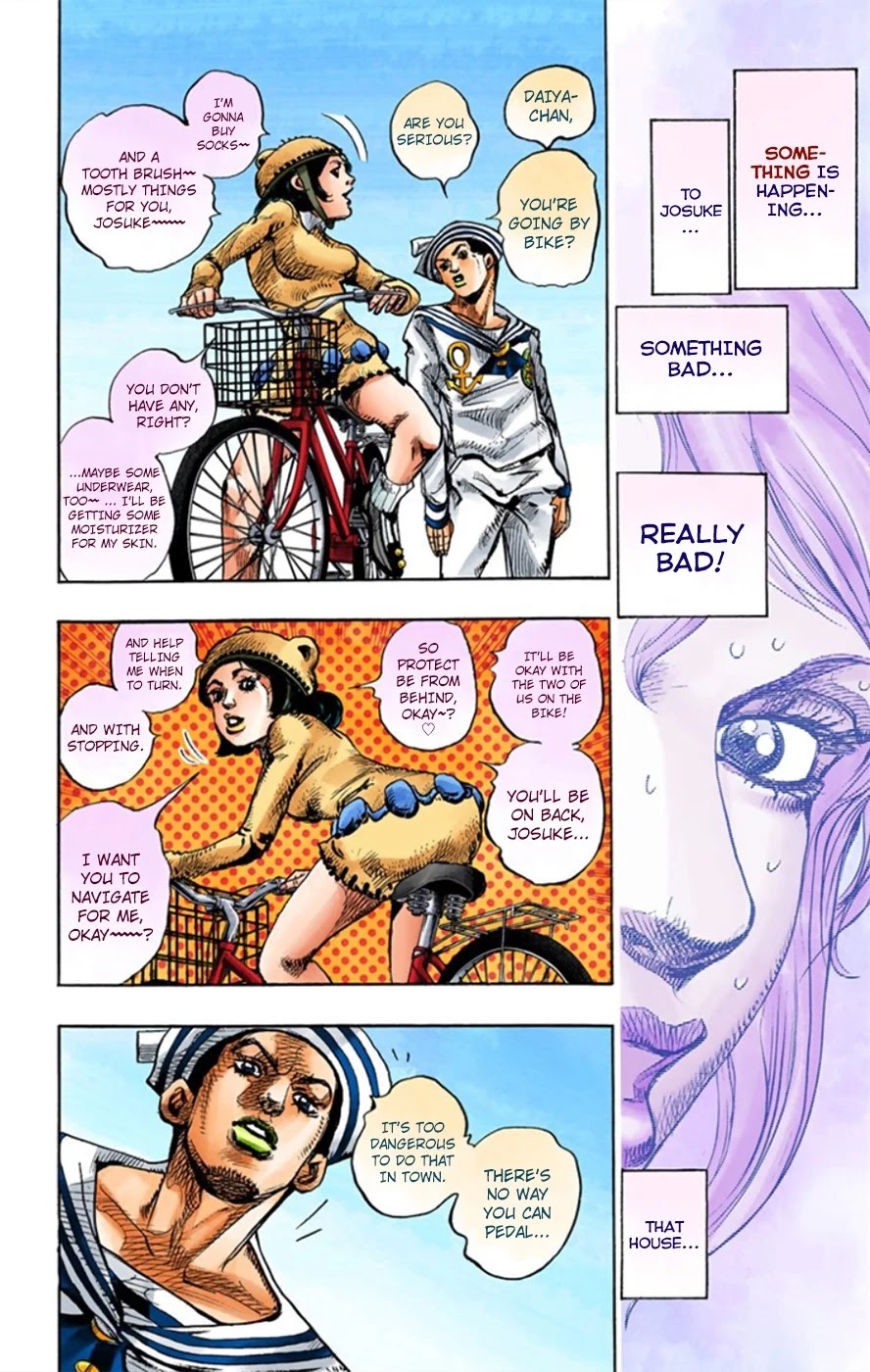 JoJo's Bizarre Adventure Part 8 - JoJolion (Official Colored) Chapter 10 page 16 - Chapter 10: California King Bed Part 3