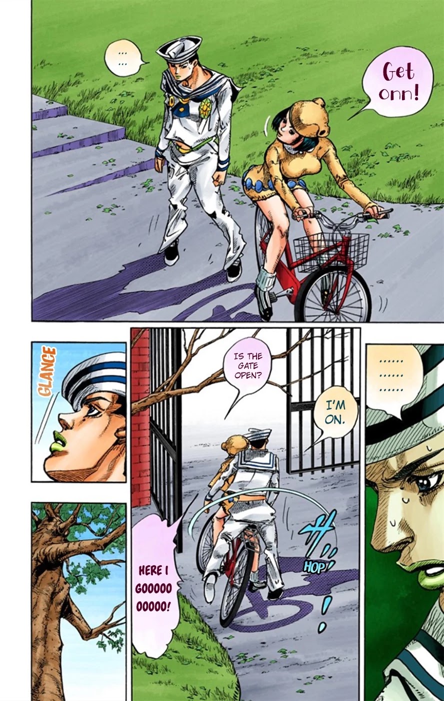 JoJo's Bizarre Adventure Part 8 - JoJolion (Official Colored) Chapter 10 page 18 - Chapter 10: California King Bed Part 3