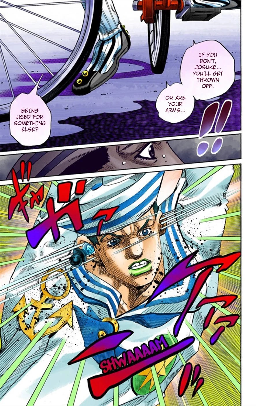 JoJo's Bizarre Adventure Part 8 - JoJolion (Official Colored) Chapter 10 page 22 - Chapter 10: California King Bed Part 3