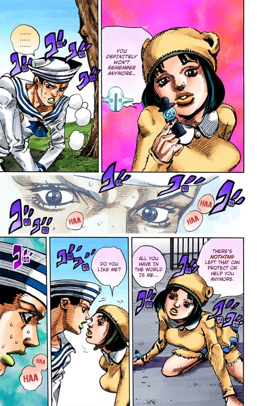 JoJo's Bizarre Adventure Part 8 - JoJolion (Official Colored) Chapter 10 page 26 - Chapter 10: California King Bed Part 3
