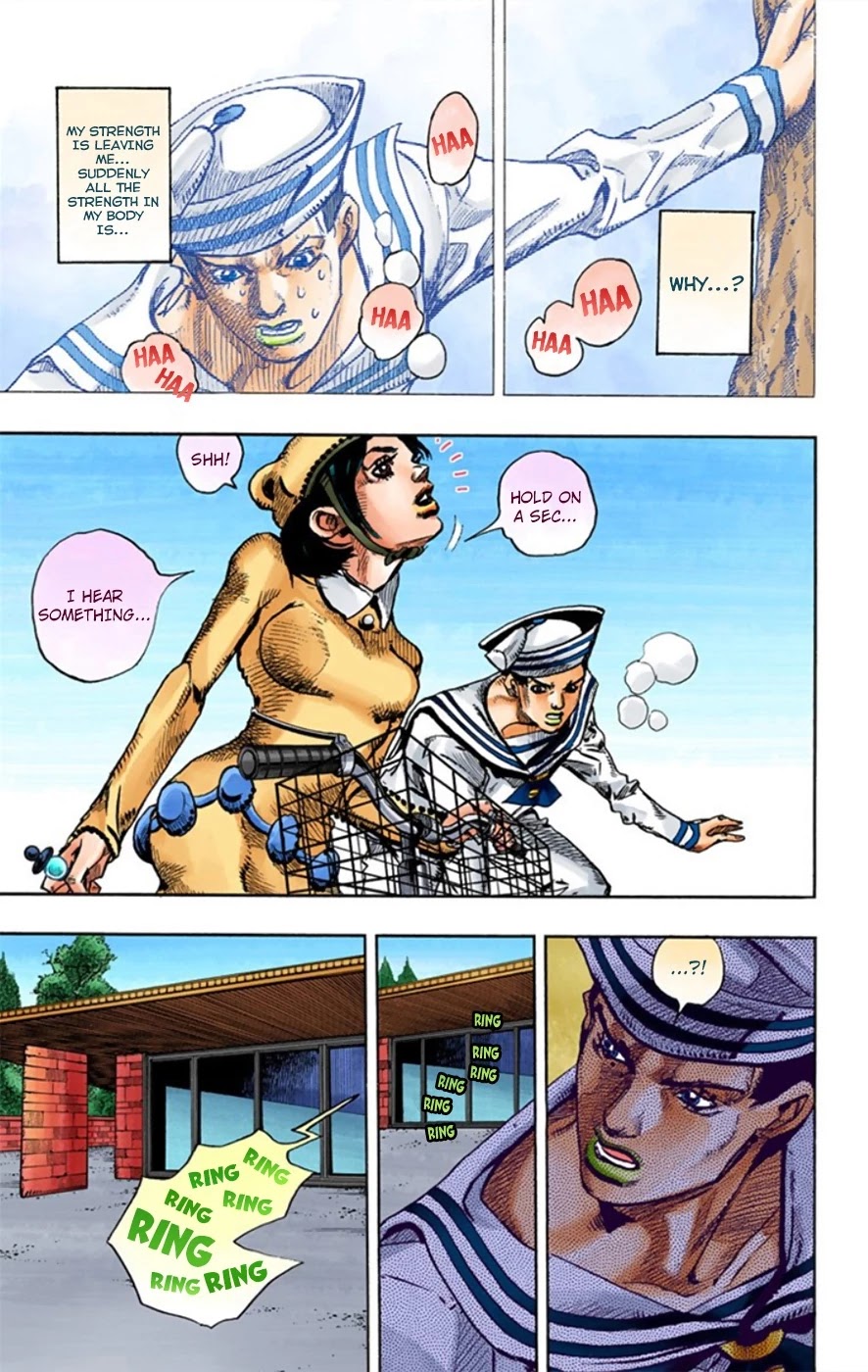 JoJo's Bizarre Adventure Part 8 - JoJolion (Official Colored) Chapter 10 page 28 - Chapter 10: California King Bed Part 3