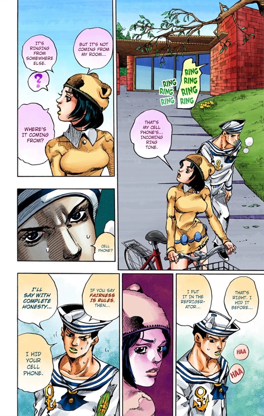 JoJo's Bizarre Adventure Part 8 - JoJolion (Official Colored) Chapter 10 page 29 - Chapter 10: California King Bed Part 3