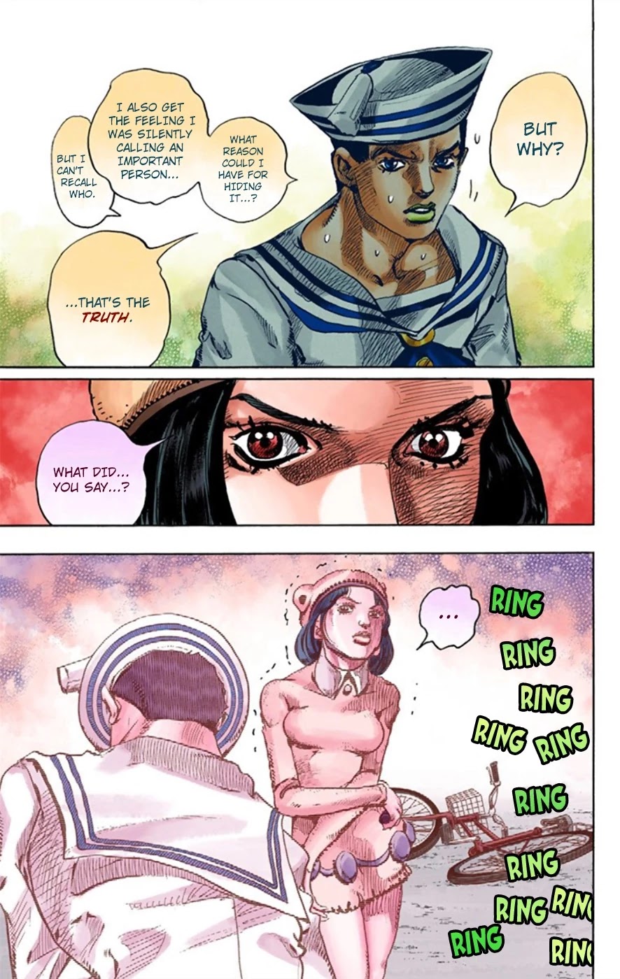 JoJo's Bizarre Adventure Part 8 - JoJolion (Official Colored) Chapter 10 page 30 - Chapter 10: California King Bed Part 3