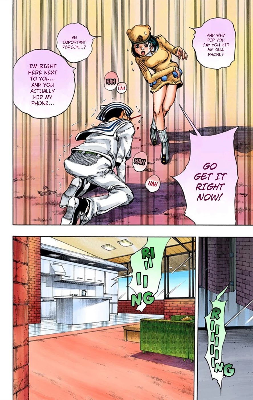 JoJo's Bizarre Adventure Part 8 - JoJolion (Official Colored) Chapter 10 page 32 - Chapter 10: California King Bed Part 3