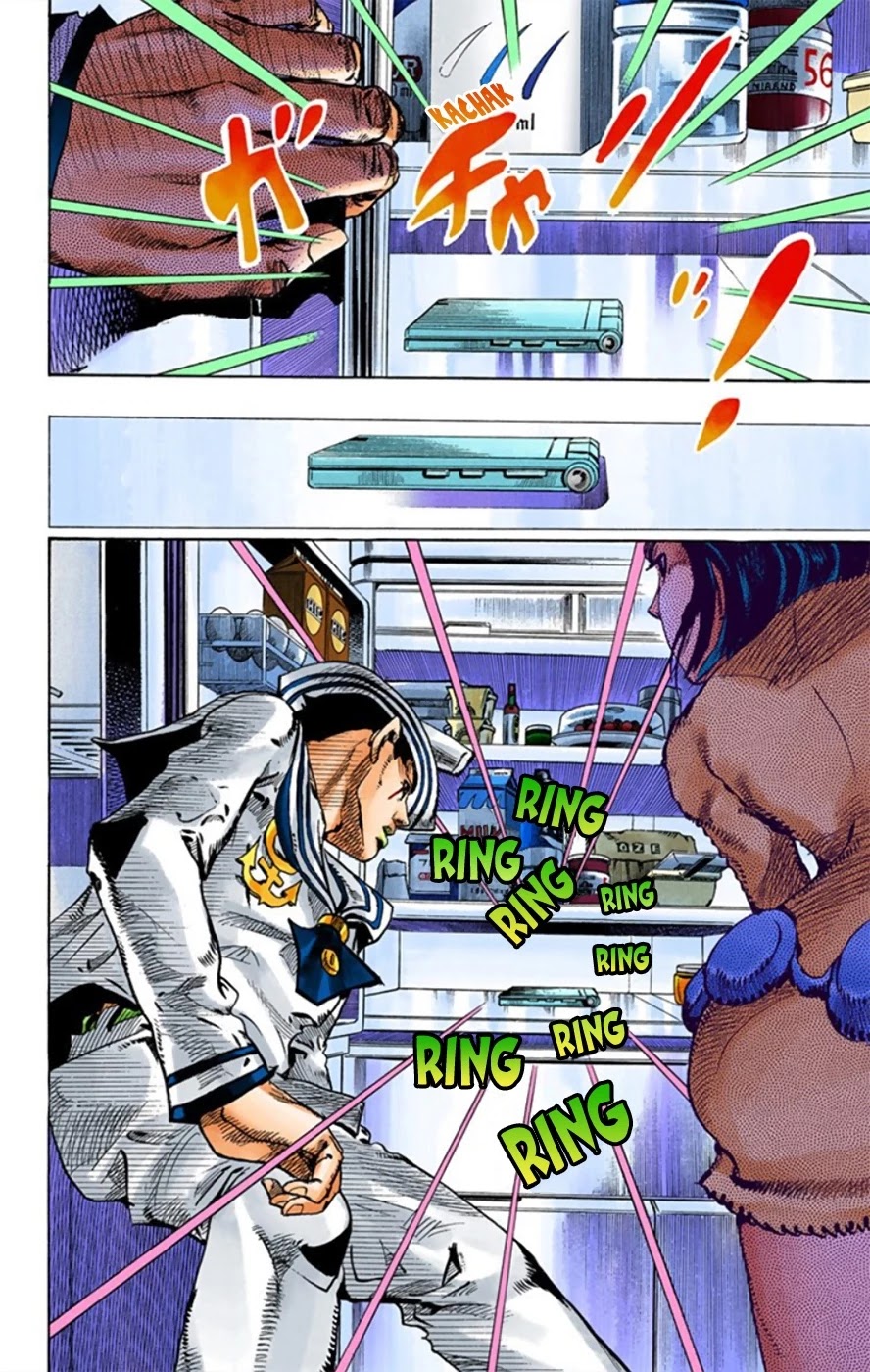 JoJo's Bizarre Adventure Part 8 - JoJolion (Official Colored) Chapter 10 page 36 - Chapter 10: California King Bed Part 3