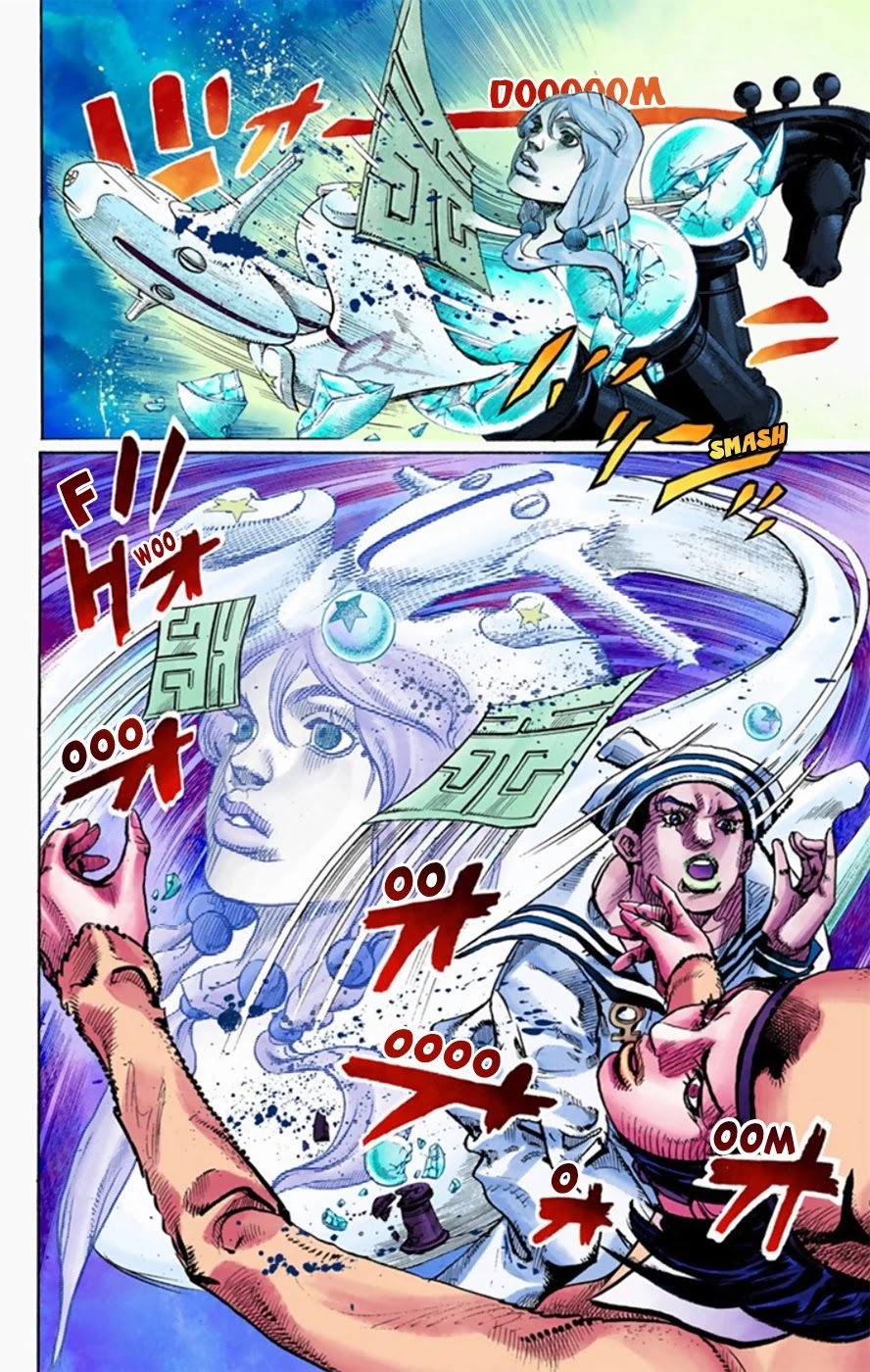 JoJo's Bizarre Adventure Part 8 - JoJolion (Official Colored) Chapter 10 page 41 - Chapter 10: California King Bed Part 3