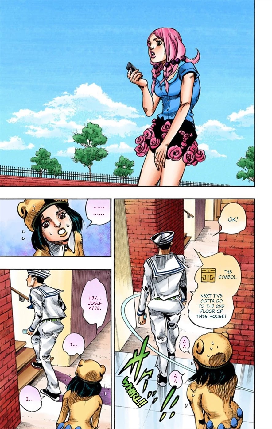 JoJo's Bizarre Adventure Part 8 - JoJolion (Official Colored) Chapter 10 page 44 - Chapter 10: California King Bed Part 3