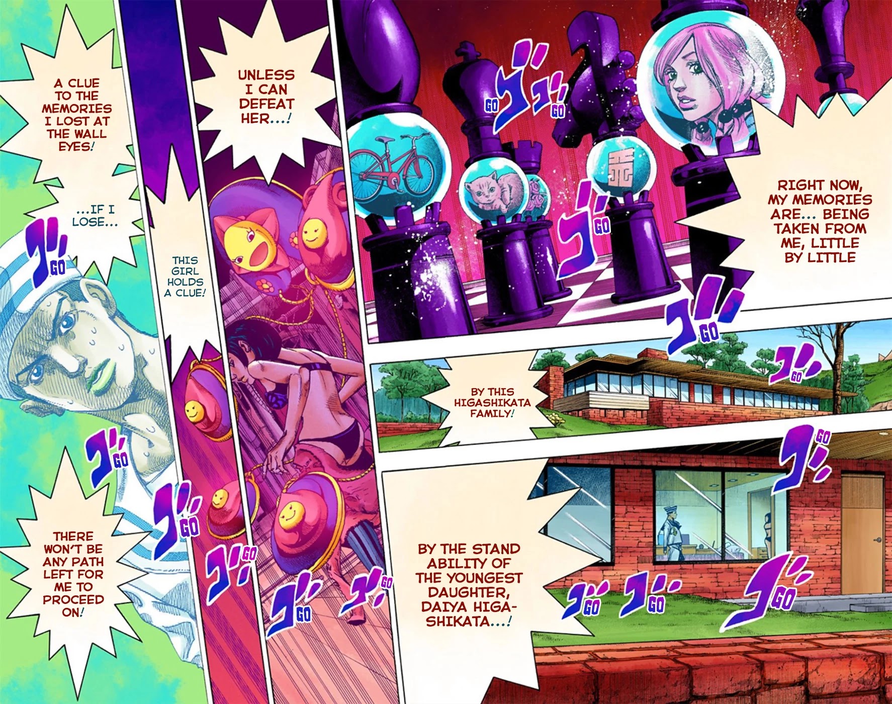 JoJo's Bizarre Adventure Part 8 - JoJolion (Official Colored) Chapter 10 page 8 - Chapter 10: California King Bed Part 3