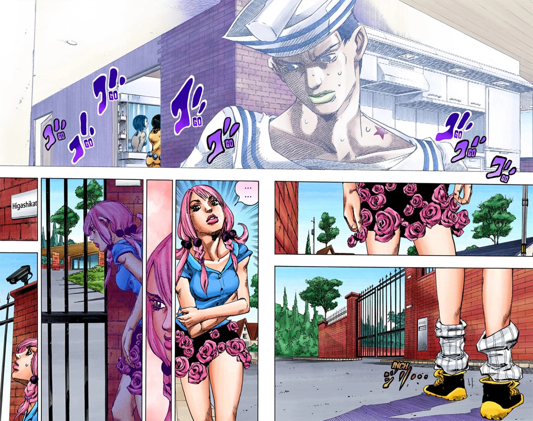 JoJo's Bizarre Adventure Part 8 - JoJolion (Official Colored) Chapter 10 page 9 - Chapter 10: California King Bed Part 3