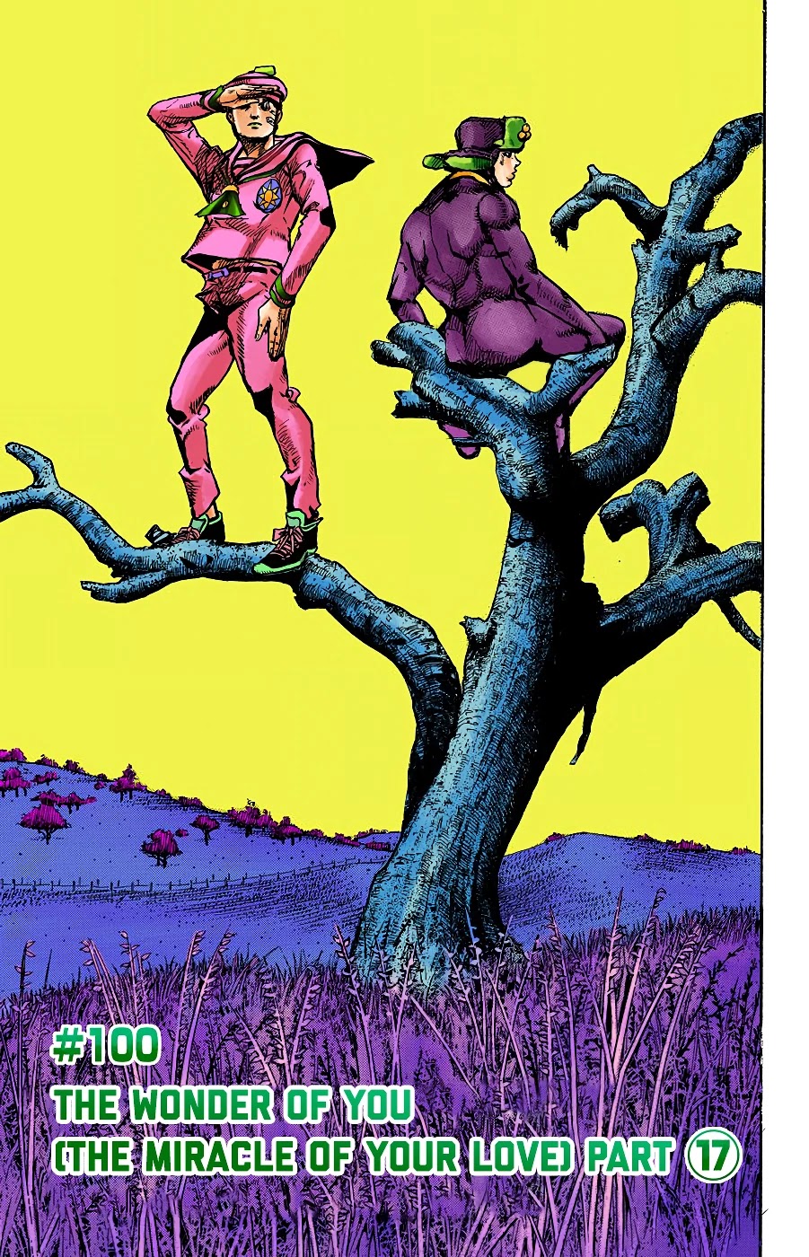JoJo's Bizarre Adventure Part 8 - JoJolion (Official Colored) Chapter 100 page 1 - Chapter 100: The Wonder of You (The Miracle of Your Love), Part 17