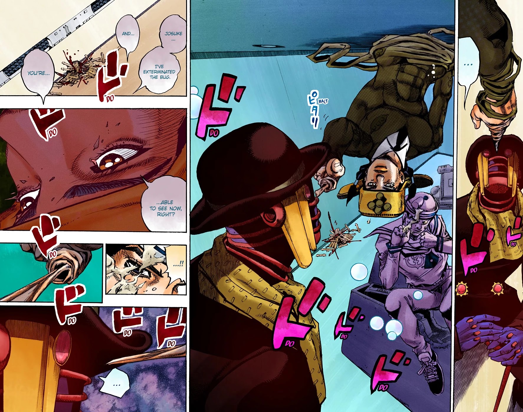 JoJo's Bizarre Adventure Part 8 - JoJolion (Official Colored) Chapter 100 page 16 - Chapter 100: The Wonder of You (The Miracle of Your Love), Part 17