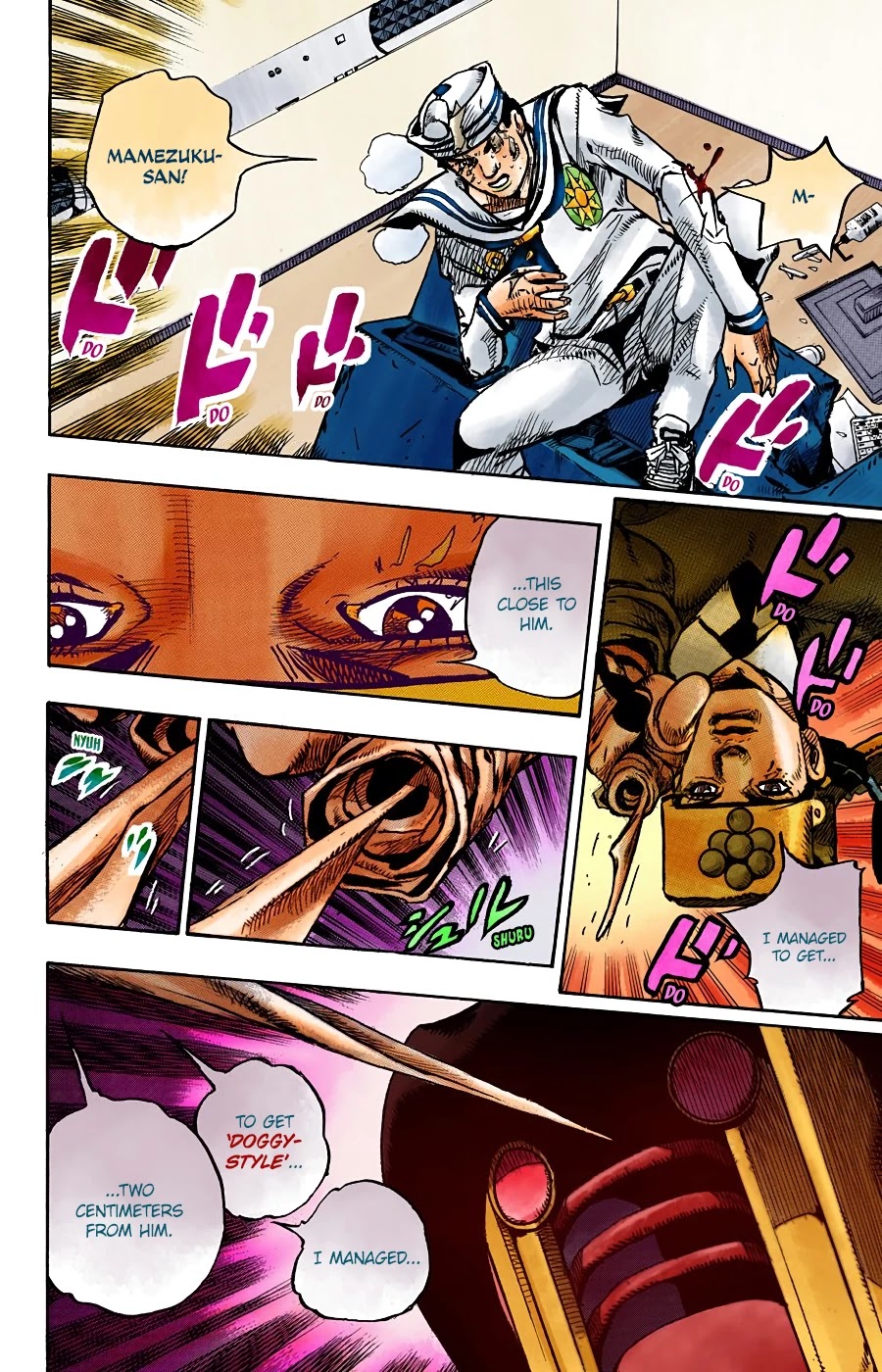 JoJo's Bizarre Adventure Part 8 - JoJolion (Official Colored) Chapter 100 page 17 - Chapter 100: The Wonder of You (The Miracle of Your Love), Part 17
