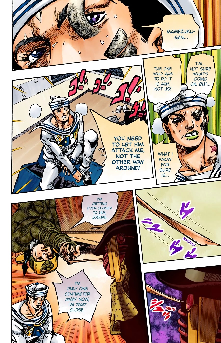JoJo's Bizarre Adventure Part 8 - JoJolion (Official Colored) Chapter 100 page 19 - Chapter 100: The Wonder of You (The Miracle of Your Love), Part 17