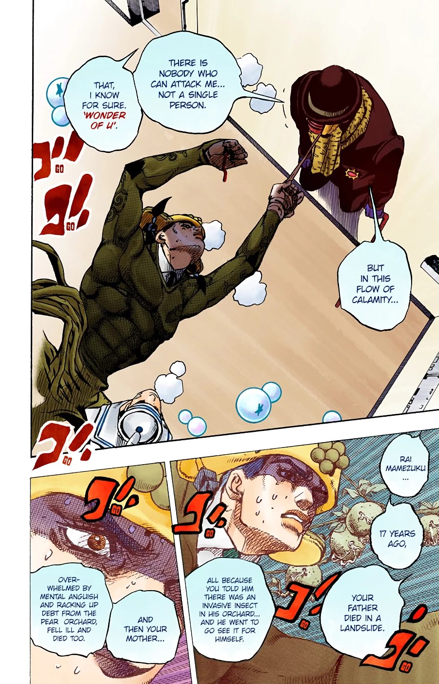 JoJo's Bizarre Adventure Part 8 - JoJolion (Official Colored) Chapter 100 page 21 - Chapter 100: The Wonder of You (The Miracle of Your Love), Part 17