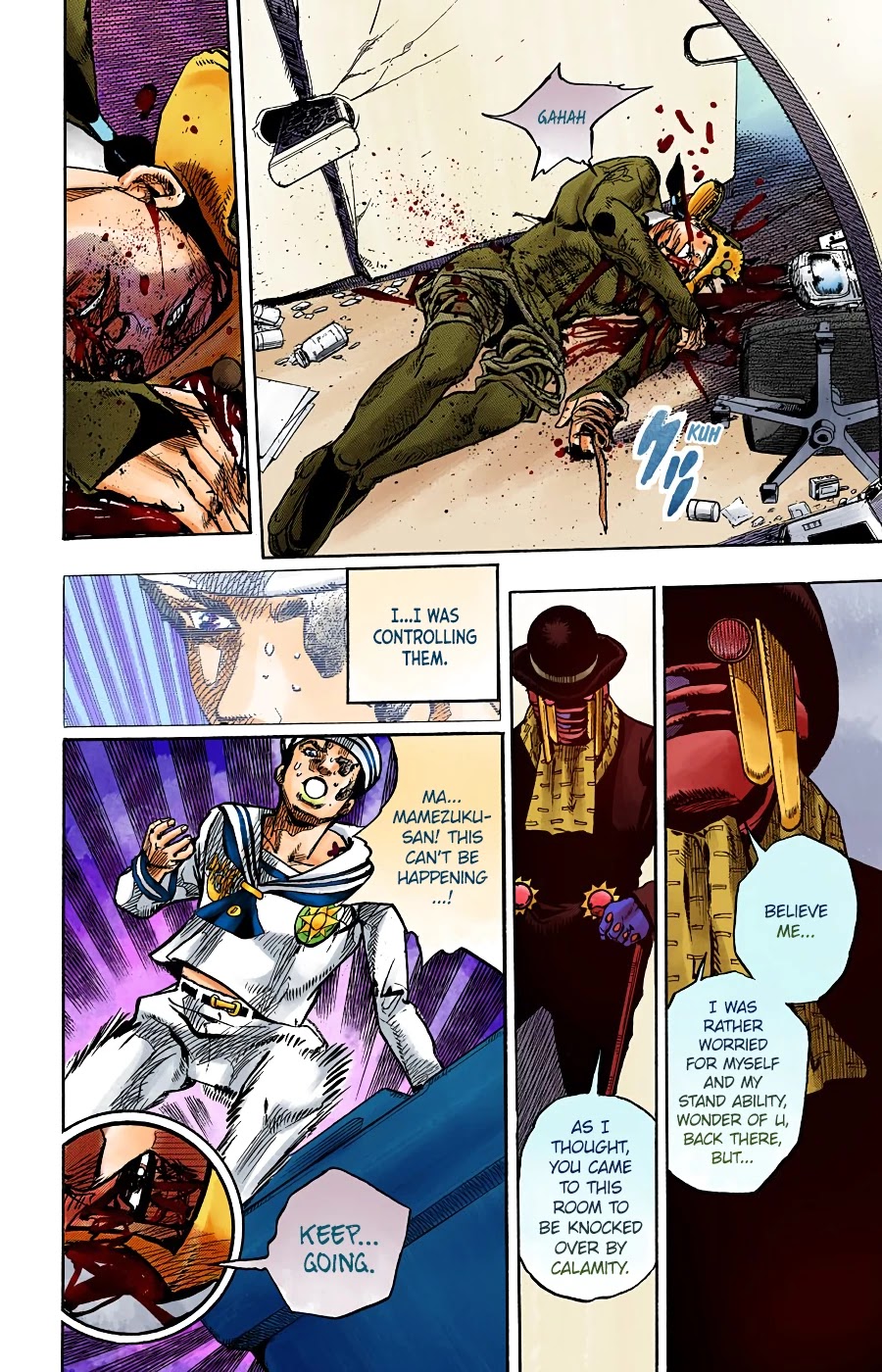 JoJo's Bizarre Adventure Part 8 - JoJolion (Official Colored) Chapter 100 page 30 - Chapter 100: The Wonder of You (The Miracle of Your Love), Part 17