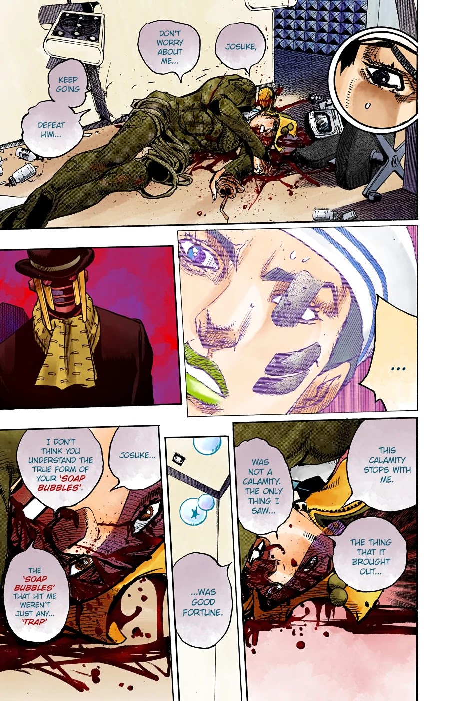 JoJo's Bizarre Adventure Part 8 - JoJolion (Official Colored) Chapter 100 page 31 - Chapter 100: The Wonder of You (The Miracle of Your Love), Part 17