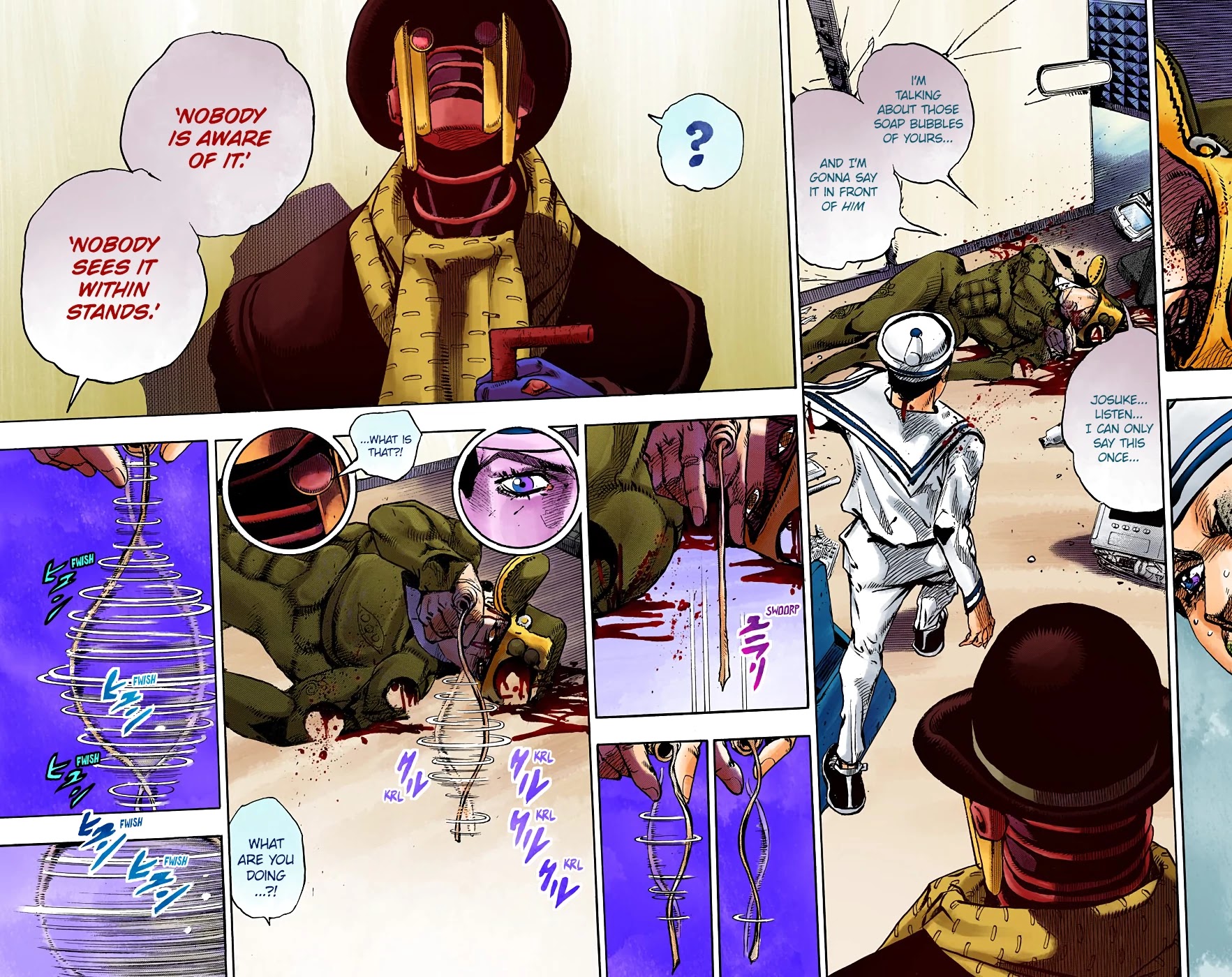 JoJo's Bizarre Adventure Part 8 - JoJolion (Official Colored) Chapter 100 page 32 - Chapter 100: The Wonder of You (The Miracle of Your Love), Part 17
