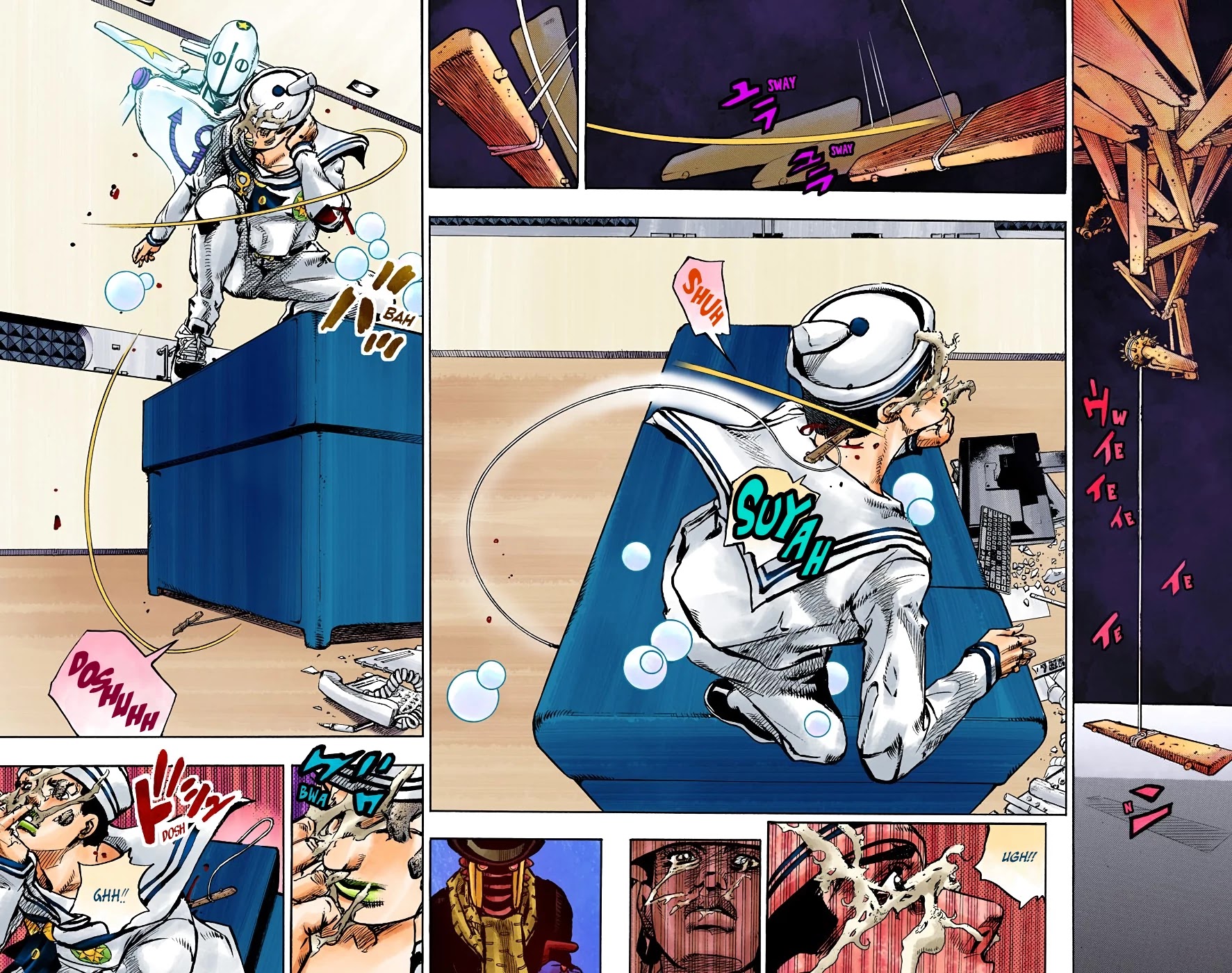 JoJo's Bizarre Adventure Part 8 - JoJolion (Official Colored) Chapter 100 page 6 - Chapter 100: The Wonder of You (The Miracle of Your Love), Part 17