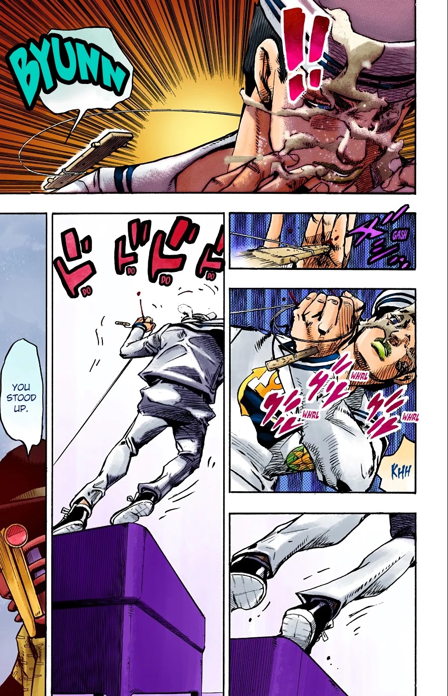 JoJo's Bizarre Adventure Part 8 - JoJolion (Official Colored) Chapter 100 page 8 - Chapter 100: The Wonder of You (The Miracle of Your Love), Part 17