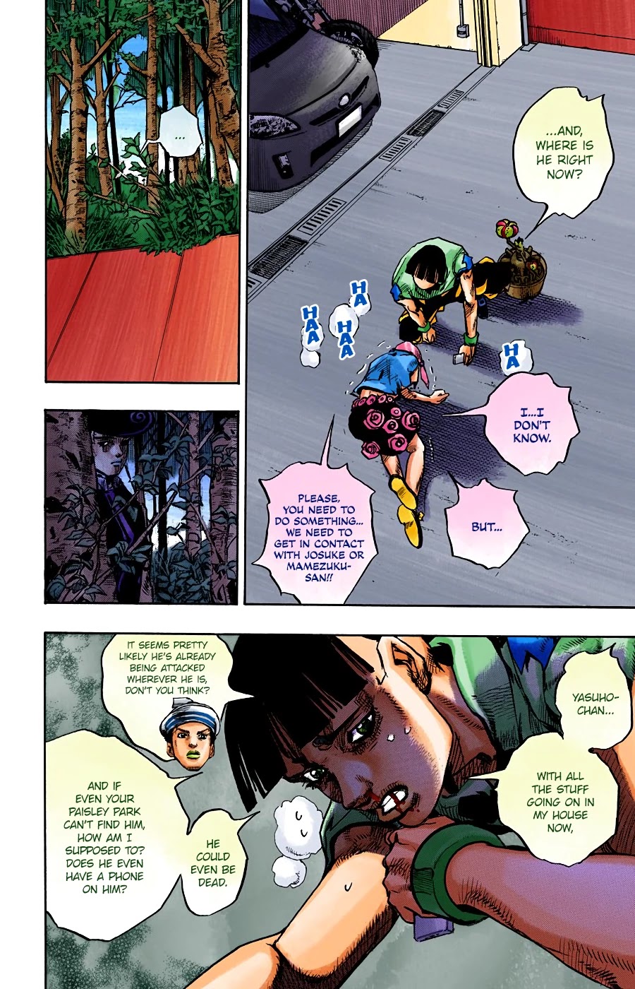 JoJo's Bizarre Adventure Part 8 - JoJolion (Official Colored) Chapter 101 page 10 - Chapter 101: The Wonder of You (The Miracle of Your Love), Part 18