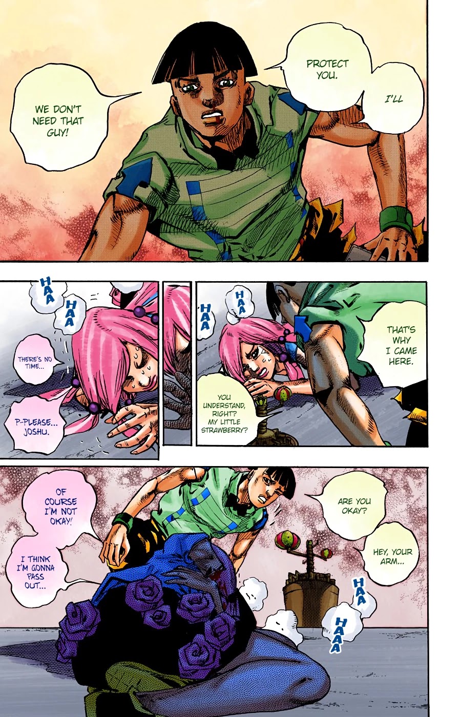 JoJo's Bizarre Adventure Part 8 - JoJolion (Official Colored) Chapter 101 page 11 - Chapter 101: The Wonder of You (The Miracle of Your Love), Part 18