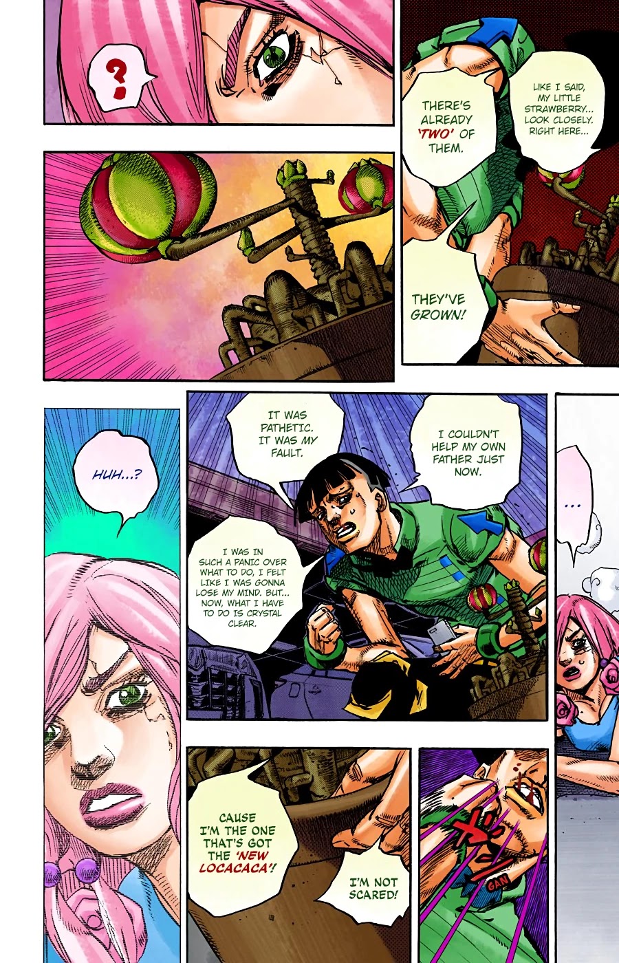 JoJo's Bizarre Adventure Part 8 - JoJolion (Official Colored) Chapter 101 page 12 - Chapter 101: The Wonder of You (The Miracle of Your Love), Part 18