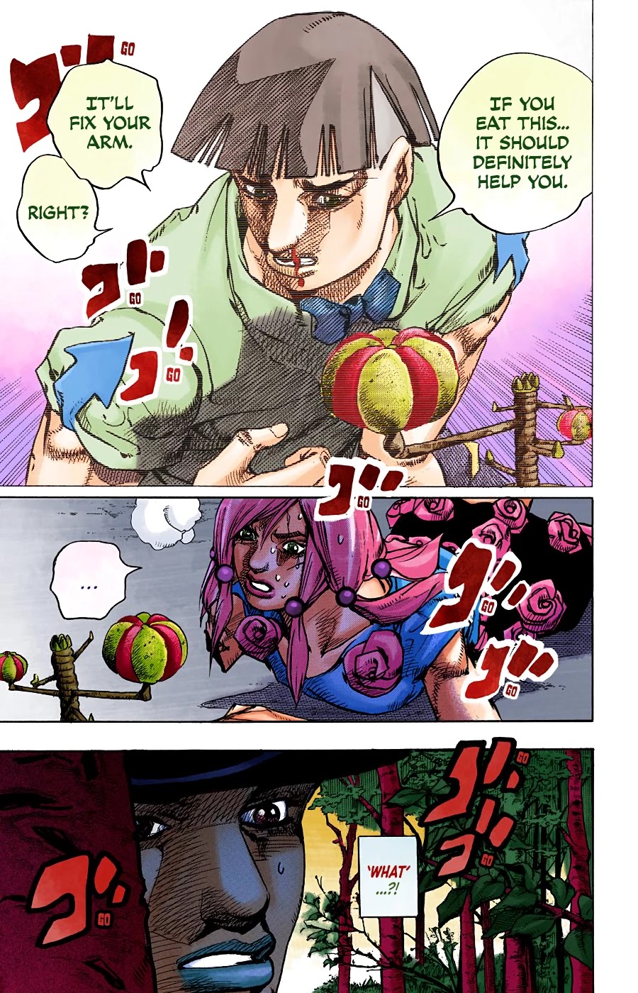 JoJo's Bizarre Adventure Part 8 - JoJolion (Official Colored) Chapter 101 page 13 - Chapter 101: The Wonder of You (The Miracle of Your Love), Part 18