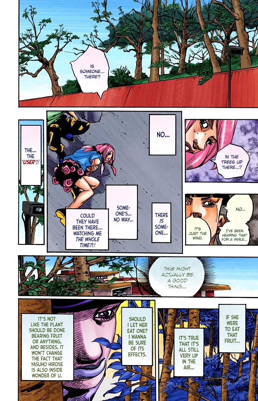 JoJo's Bizarre Adventure Part 8 - JoJolion (Official Colored) Chapter 101 page 16 - Chapter 101: The Wonder of You (The Miracle of Your Love), Part 18