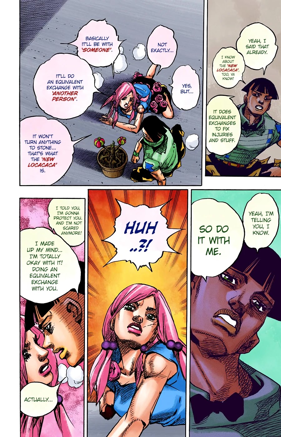 JoJo's Bizarre Adventure Part 8 - JoJolion (Official Colored) Chapter 101 page 18 - Chapter 101: The Wonder of You (The Miracle of Your Love), Part 18