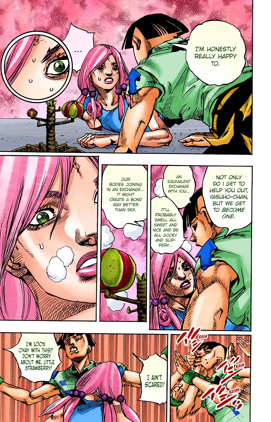 JoJo's Bizarre Adventure Part 8 - JoJolion (Official Colored) Chapter 101 page 19 - Chapter 101: The Wonder of You (The Miracle of Your Love), Part 18