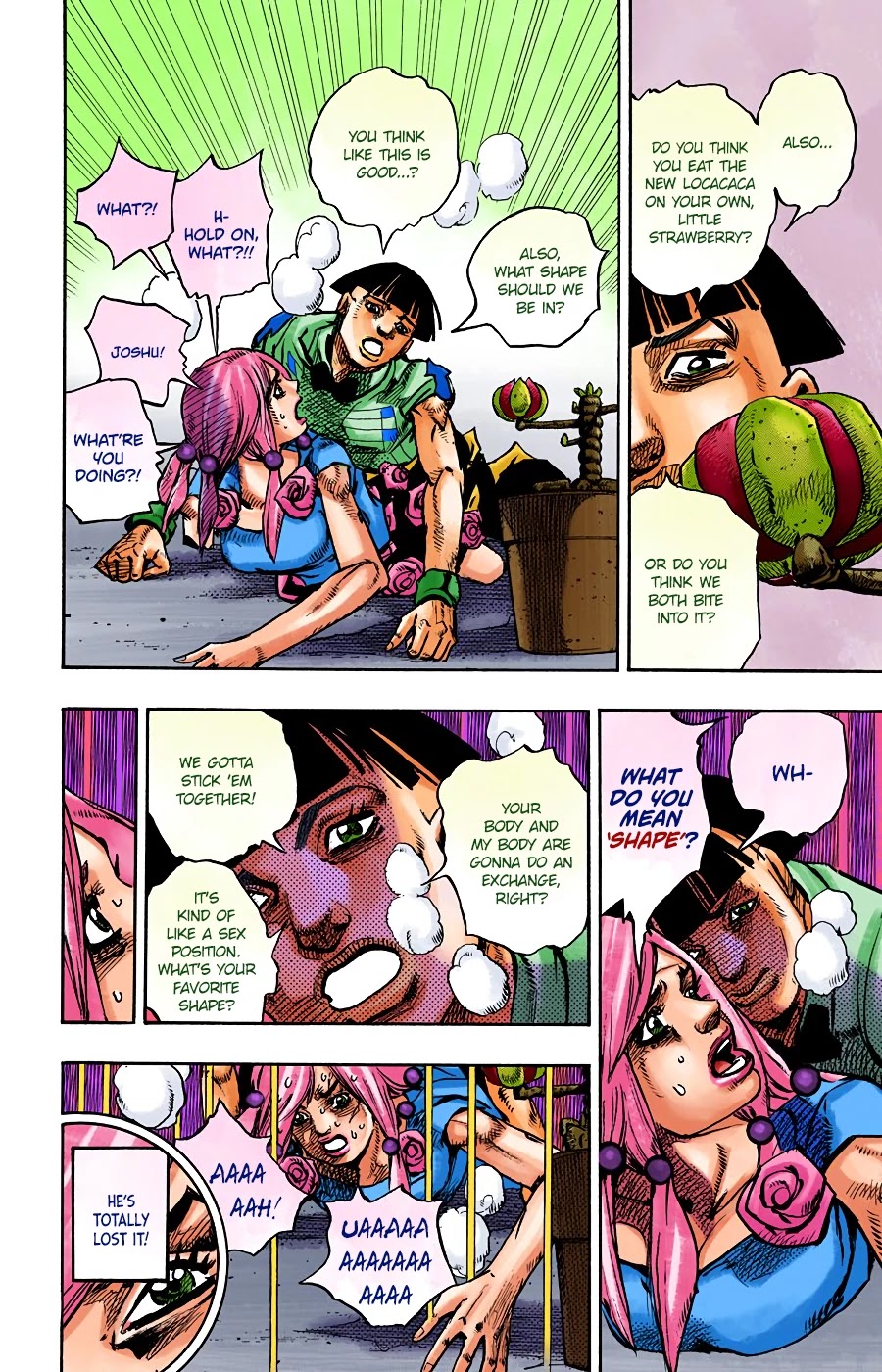 JoJo's Bizarre Adventure Part 8 - JoJolion (Official Colored) Chapter 101 page 20 - Chapter 101: The Wonder of You (The Miracle of Your Love), Part 18