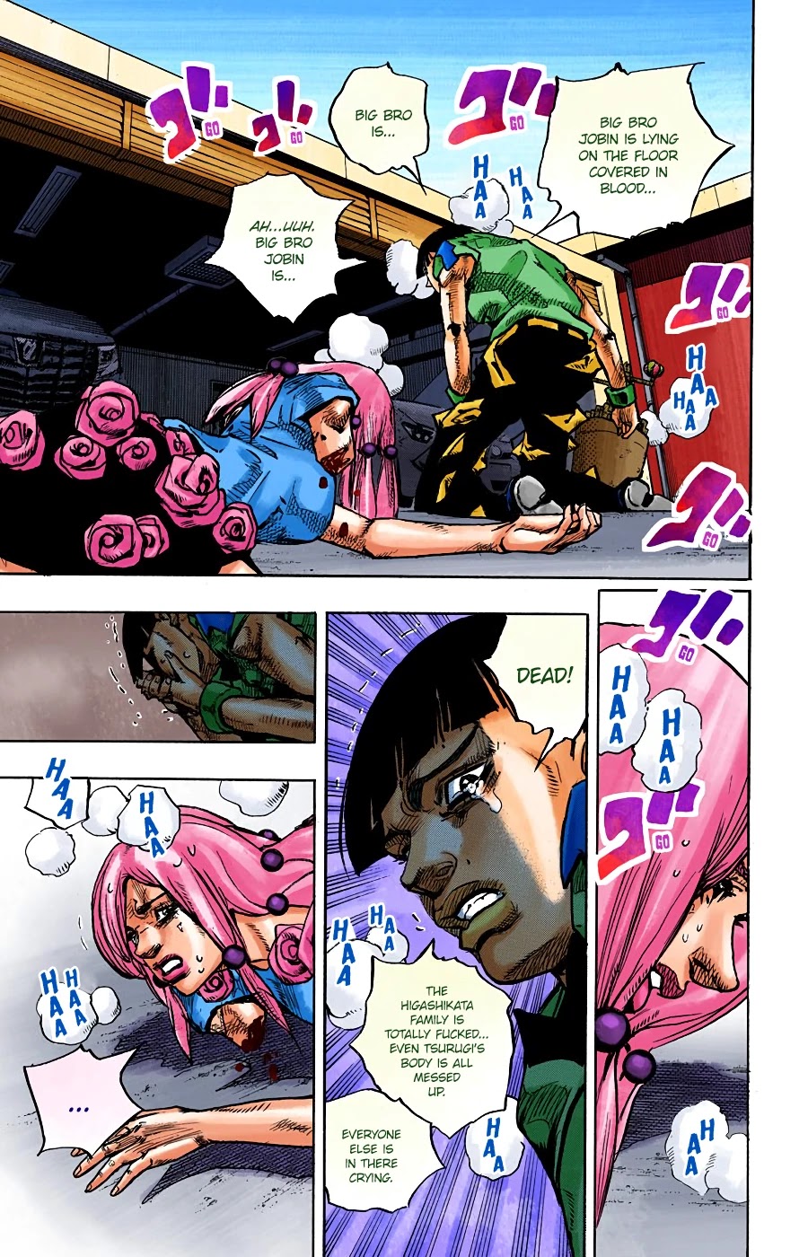 JoJo's Bizarre Adventure Part 8 - JoJolion (Official Colored) Chapter 101 page 7 - Chapter 101: The Wonder of You (The Miracle of Your Love), Part 18