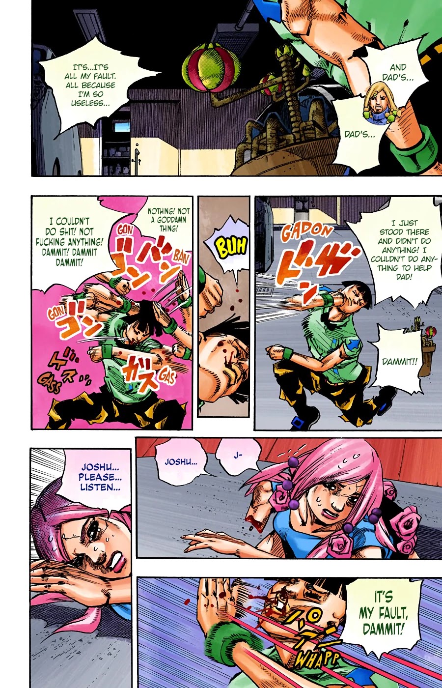 JoJo's Bizarre Adventure Part 8 - JoJolion (Official Colored) Chapter 101 page 8 - Chapter 101: The Wonder of You (The Miracle of Your Love), Part 18