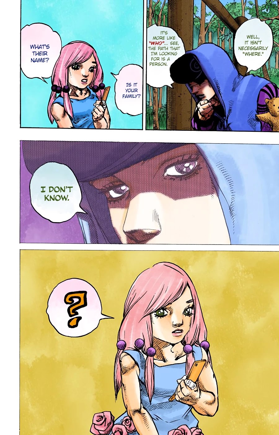 JoJo's Bizarre Adventure Part 8 - JoJolion (Official Colored) Chapter 102 page 10 - Chapter 102: The Wonder of You (The Miracle of Your Love), Part 19