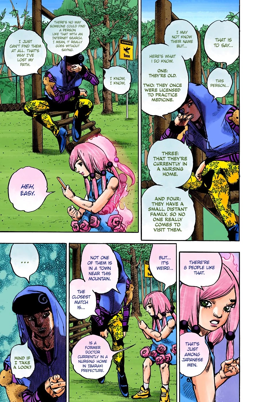 JoJo's Bizarre Adventure Part 8 - JoJolion (Official Colored) Chapter 102 page 11 - Chapter 102: The Wonder of You (The Miracle of Your Love), Part 19