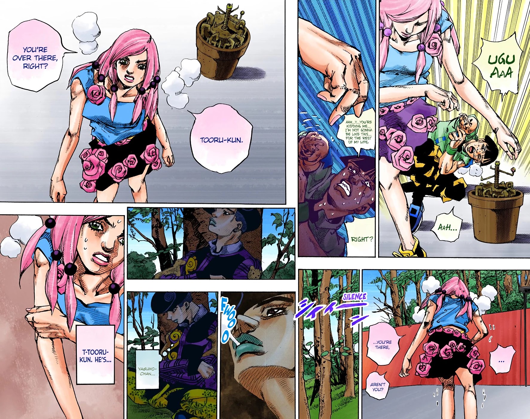 JoJo's Bizarre Adventure Part 8 - JoJolion (Official Colored) Chapter 102 page 18 - Chapter 102: The Wonder of You (The Miracle of Your Love), Part 19