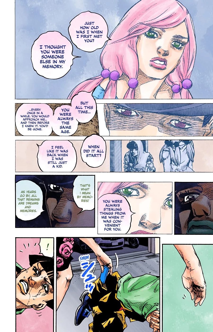 JoJo's Bizarre Adventure Part 8 - JoJolion (Official Colored) Chapter 102 page 25 - Chapter 102: The Wonder of You (The Miracle of Your Love), Part 19
