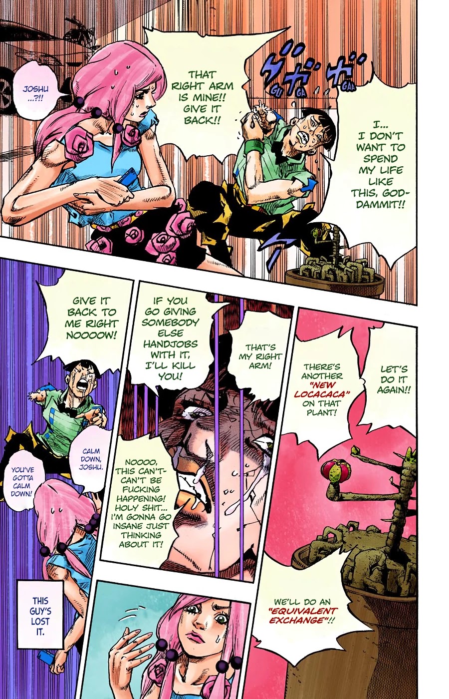 JoJo's Bizarre Adventure Part 8 - JoJolion (Official Colored) Chapter 102 page 28 - Chapter 102: The Wonder of You (The Miracle of Your Love), Part 19