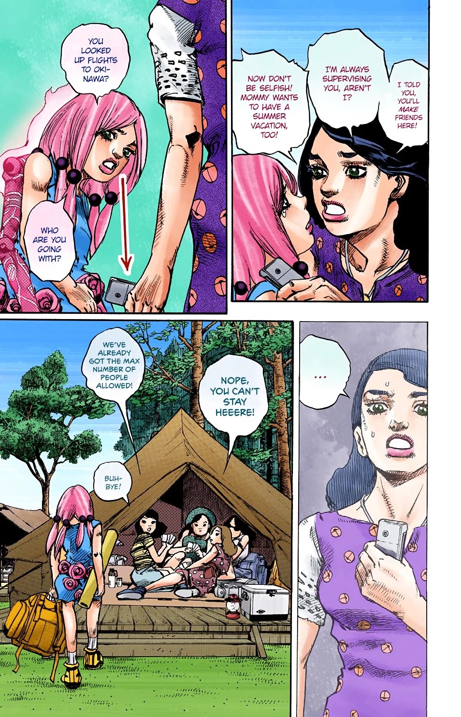 JoJo's Bizarre Adventure Part 8 - JoJolion (Official Colored) Chapter 102 page 3 - Chapter 102: The Wonder of You (The Miracle of Your Love), Part 19