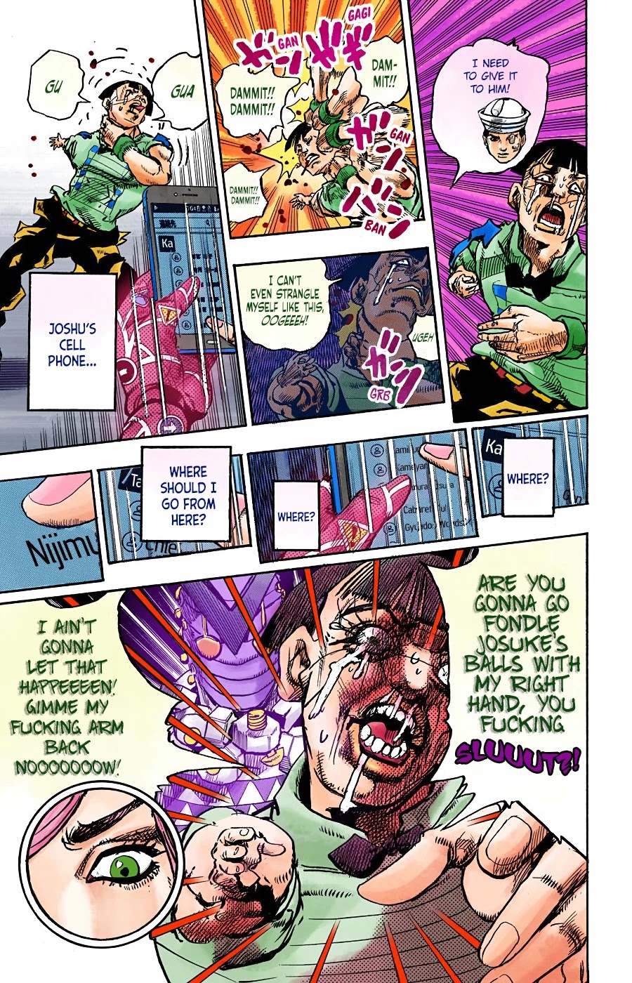 JoJo's Bizarre Adventure Part 8 - JoJolion (Official Colored) Chapter 102 page 30 - Chapter 102: The Wonder of You (The Miracle of Your Love), Part 19