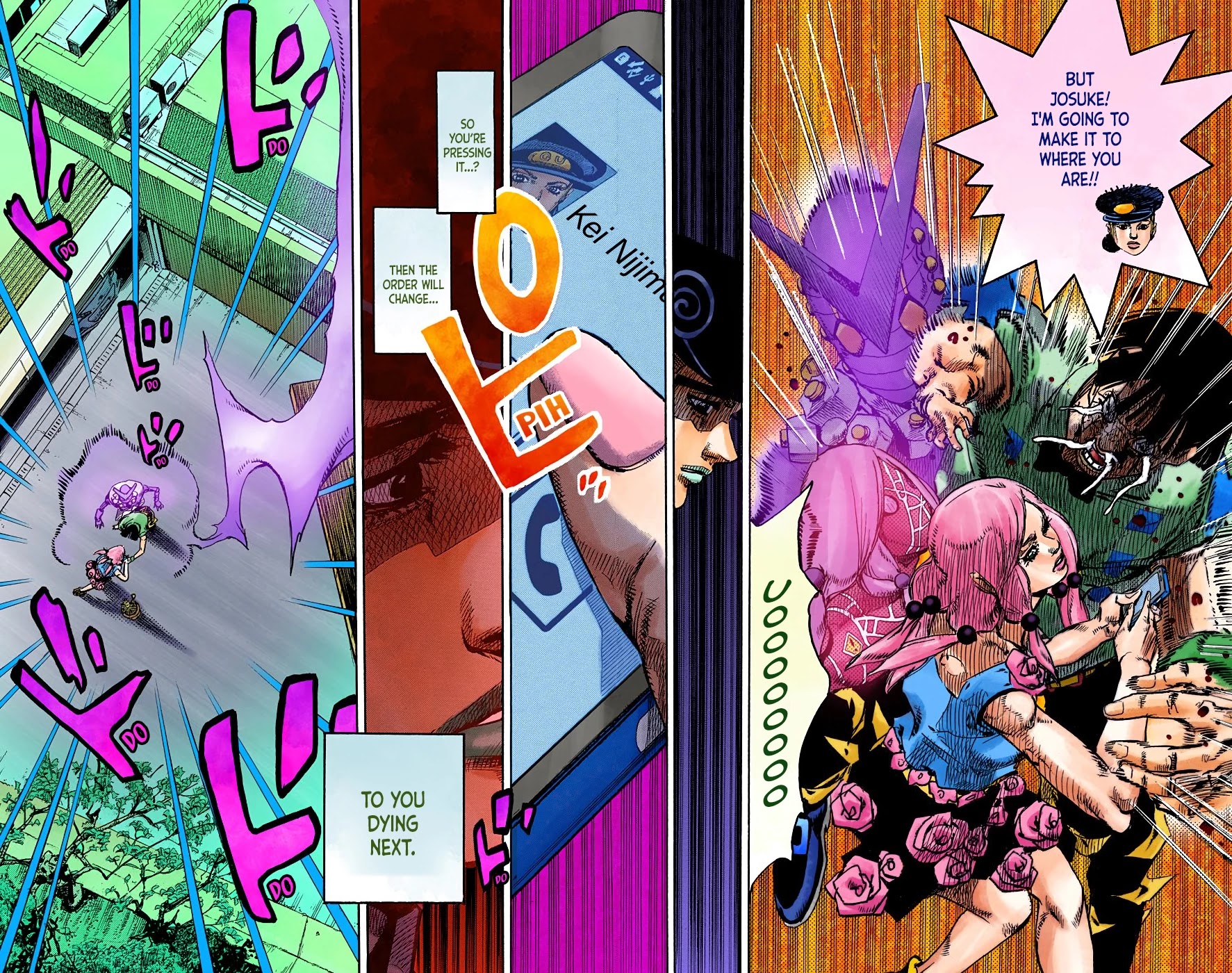 JoJo's Bizarre Adventure Part 8 - JoJolion (Official Colored) Chapter 102 page 33 - Chapter 102: The Wonder of You (The Miracle of Your Love), Part 19