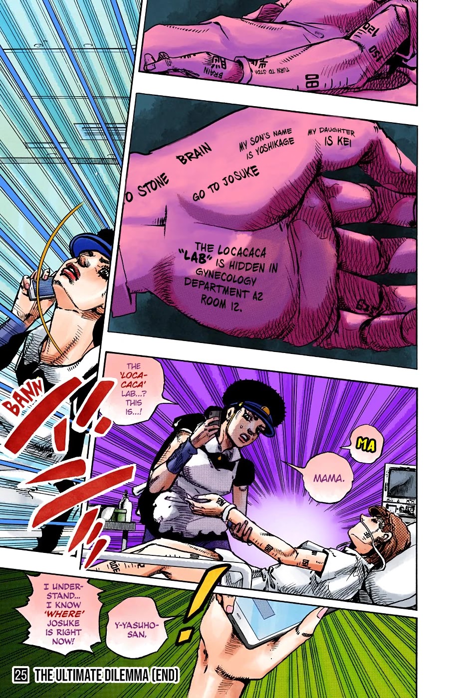 JoJo's Bizarre Adventure Part 8 - JoJolion (Official Colored) Chapter 102 page 38 - Chapter 102: The Wonder of You (The Miracle of Your Love), Part 19