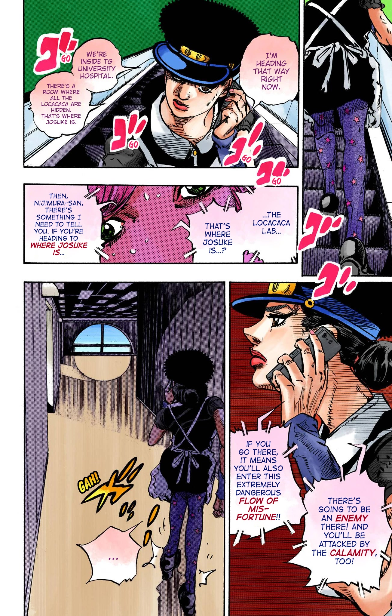 JoJo's Bizarre Adventure Part 8 - JoJolion (Official Colored) Chapter 103 page 16 - Chapter 103: The Wonder of You (The Miracle of Your Love), Part 20