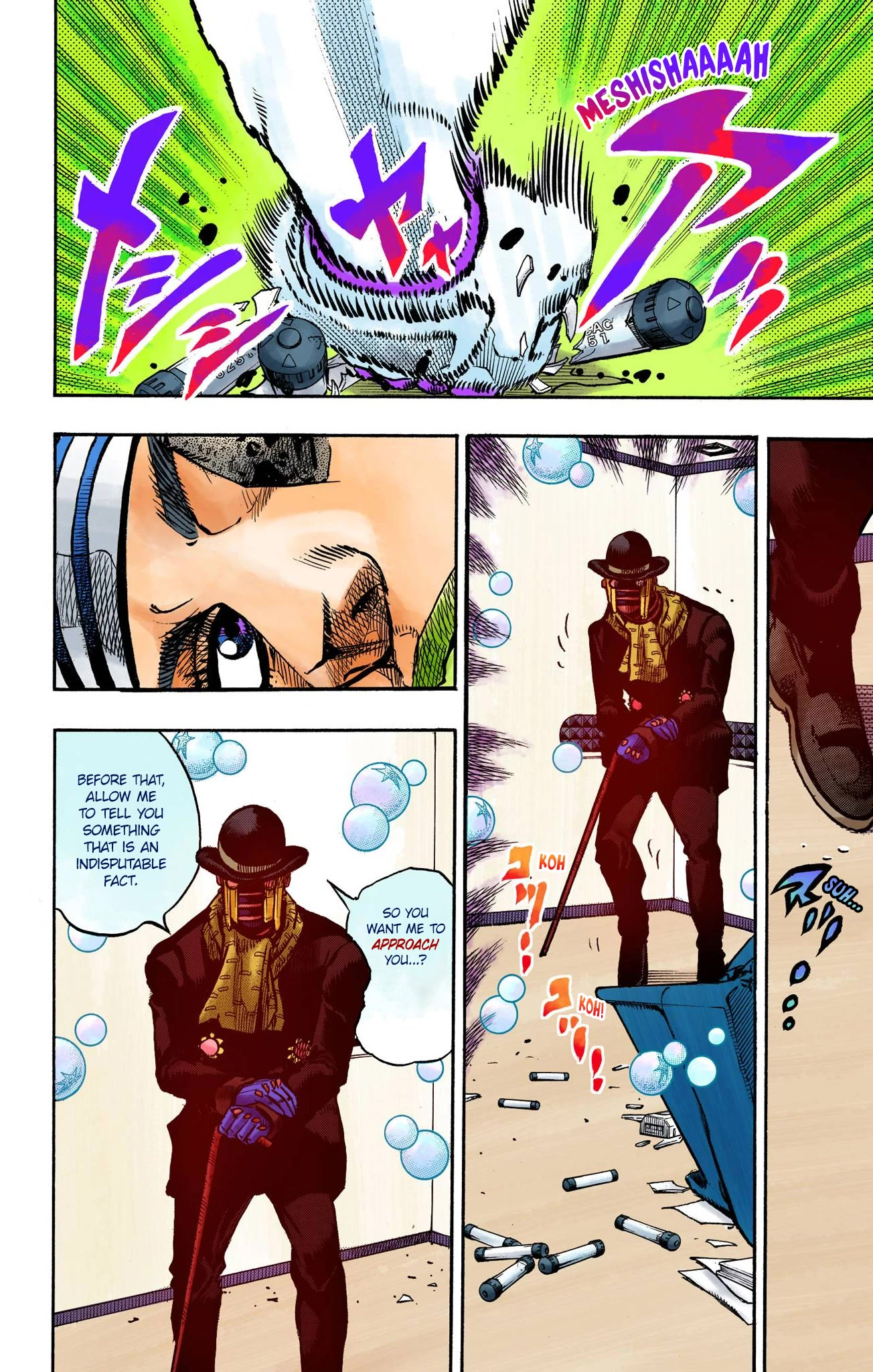JoJo's Bizarre Adventure Part 8 - JoJolion (Official Colored) Chapter 103 page 23 - Chapter 103: The Wonder of You (The Miracle of Your Love), Part 20